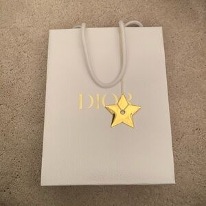 Dior Shopping Bag with Holiday Ornament
